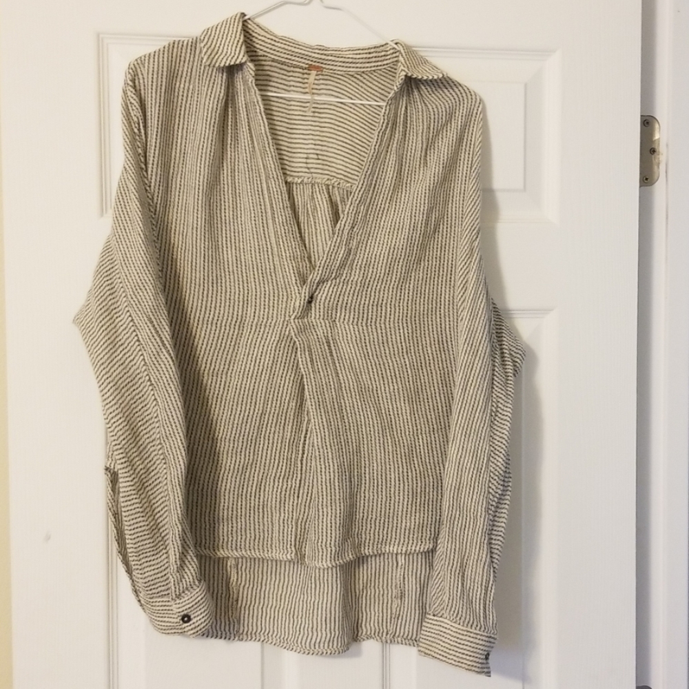 Free People long sleeve shirt